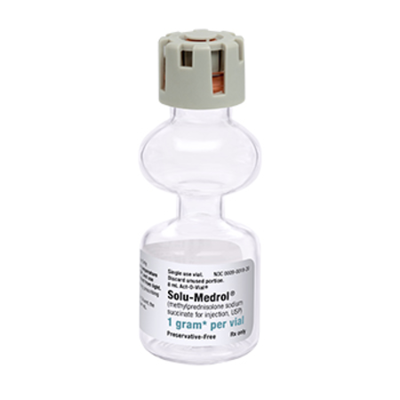 Solu Medrol Methylprednisolone Sodium Succinate ACT O Vial Injection