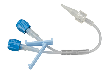 Catheter Extension Set, With Y-type Male Luer Lock Adapter, 0.6ml, 4 4 5 In