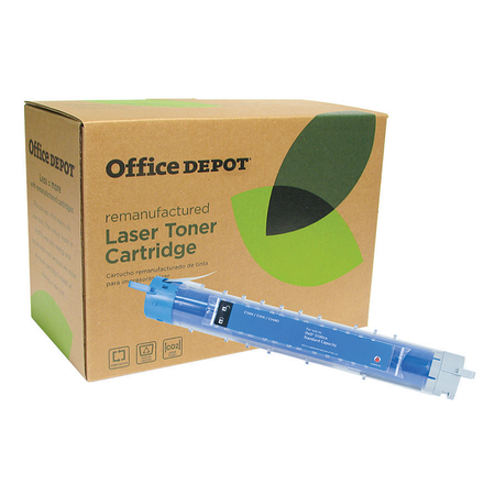 Office Depot Brand ODD5100C (Dell GG579) Remanufacutured Toner Cartridge,  High-Yield, Cyan