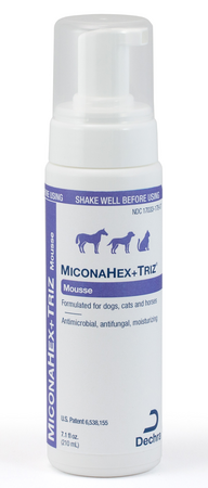 MiconaHex+Triz Antimicrobial, Antifungal, Moisturizing Mousse