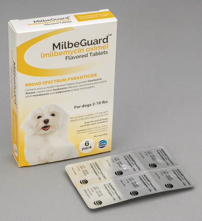 MilbeGuard, 2.3mg, Yellow, Dogs 2-10 lb