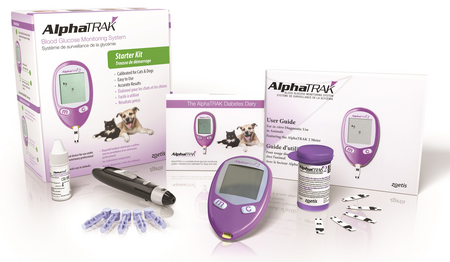 alphatrak vs human glucometer