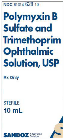 Polymyxin B Sulfate And Trimethoprim Ophthalmic Solution, USP, 10,000 ...