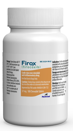 Firox (Firocoxib) Chewable Tablets for Dogs, 57mg