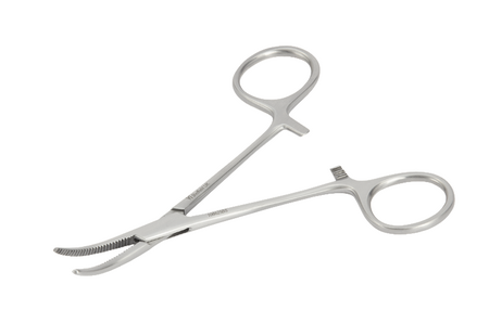 Spencer Wells Forceps, Curved, 5 in