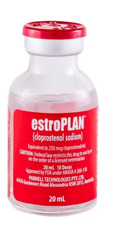 estroPLAN (Cloprostenol Sodium) Injectable Solution for Cattle, 250mcg/mL