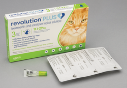 Revolution Plus for Cats, Green, 11.1-22 lb